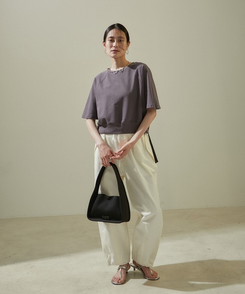 「SALON adam et rope'」 スウェットカットソー FREE ブルー レディース SALON adam et rope' 「SALON rope'」 スウェットカットソー
