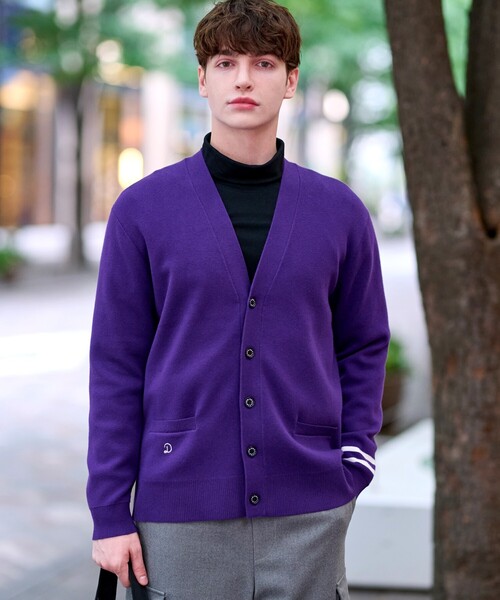 [kuulei ] DRESSTERIOR-コットンカシミヤカーディガン DRESSTERIOR（ドレステリア） カーディガン ウォッシャブルコットン