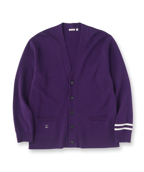 ☆buddix ☆ カーディガン XL パープル ☆buddix ☆ カーディガン XL