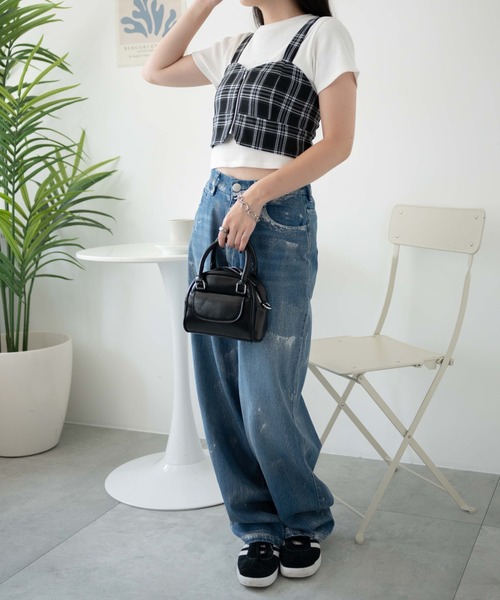 WEGO（ウィゴー） キャミソール WEGO/ジップビスチェ : ZOZOTOWN Yahoo