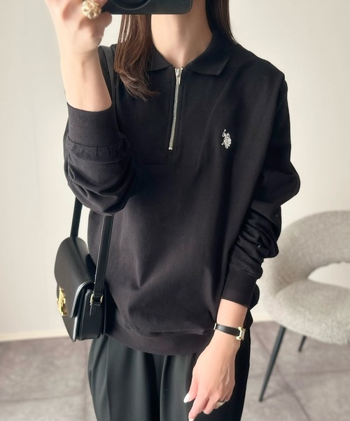 18 Logo Sweat Polo Shirt - Grey – LÝFT