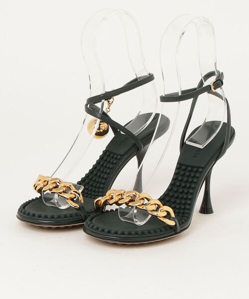 ★残りわずか★人気 BOTTEGA VENETA ヒールサンダル レディース BOTTEGA VENETA 「BOTTEGA VENETA」 Dot ヒールサンダル 36.5