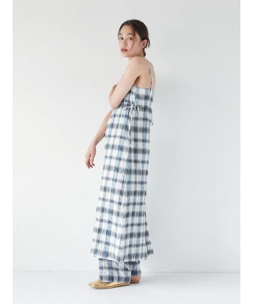 Ungrid（アングリッド） ワンピース チェックキャミワンピース