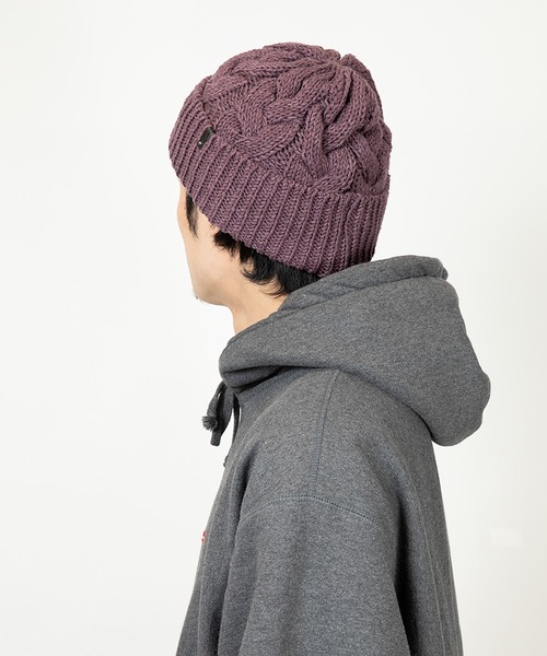 CA4LA（カシラ） ニット帽 ニットキャップ CABLE TURN 5 メンズ