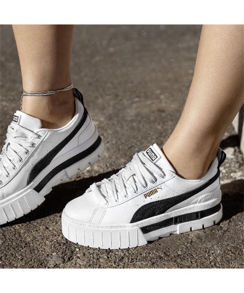 PUMA ウィメンズ　メイズ　レザー 楽天市場】【PUMA/プーマ】メイズレザーウィメンズ スニーカー