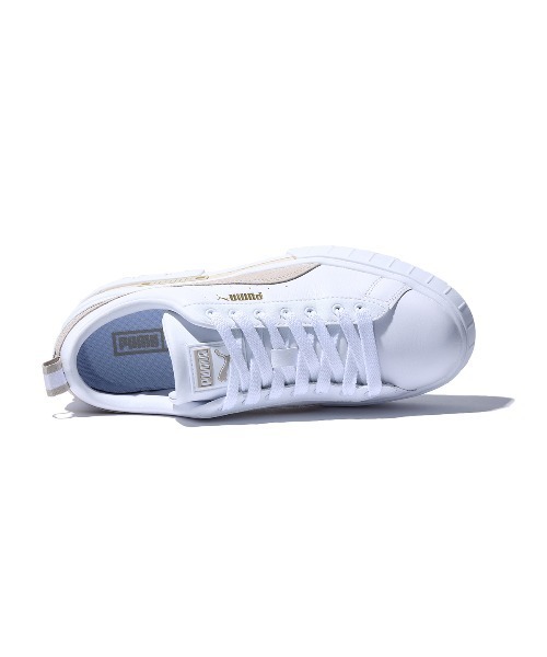 PUMA LEATHER MAYZE WNS プーマ レザー メイズ ホワイト PUMA MAYZE LEATHER WNS 