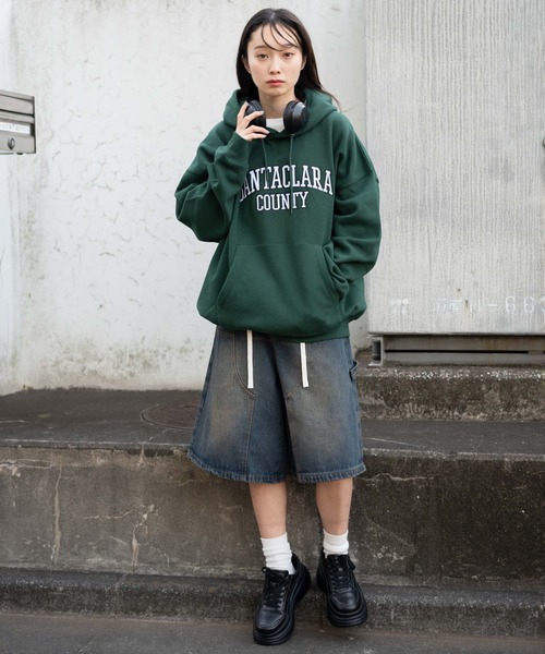 WEGO パーカー WEGO/ワッペンロゴパーカー メンズ レディース