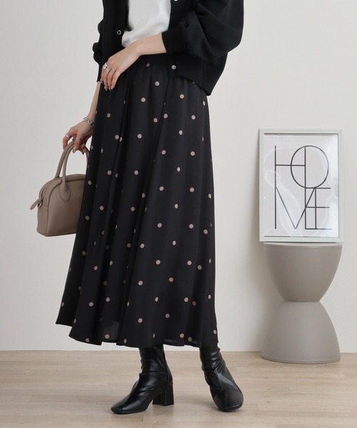 EGLANTINE スカート Eglantine ドット柄スカート セットアップ