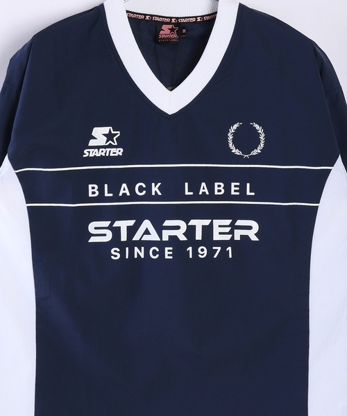 tシャツ STARTER BLACK LABEL ナイロン 配色切替 プルオーバー オーバーサイズ 長袖 レディース セール】STARTER BLACK LABEL ナイロン 配色切替 プルオーバー