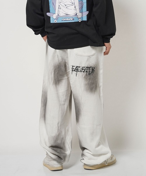 スウェットパンツ ジャージ グランジ加工 / Grunge sweatpants