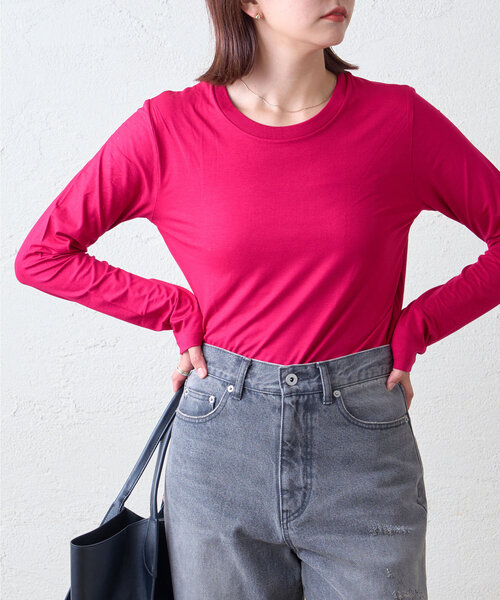 tシャツ 「BASERANGE」ロングスリーブTee レディース