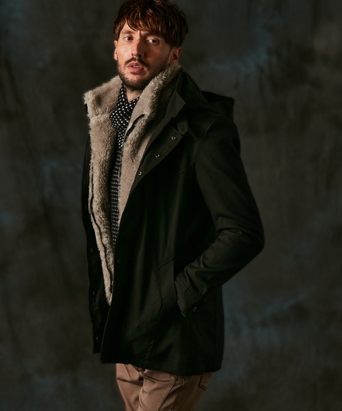 HIDEAWAYS NICOLE（ハイダウェイ ニコル） ミリタリージャケット