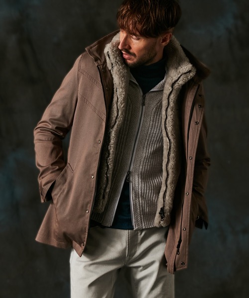 HIDEAWAYS NICOLE（ハイダウェイ ニコル） ミリタリージャケット