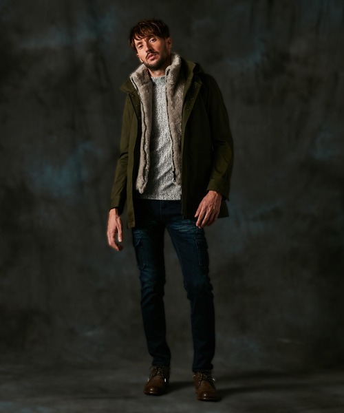 HIDEAWAYS NICOLE（ハイダウェイ ニコル） ミリタリージャケット