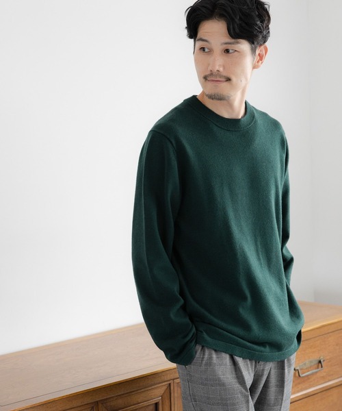 GLOBAL WORK（グローバルワーク） セーター ニット メルティクルー