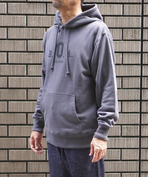 BROOKLYN OVERALL（ブルックリンオーバーオール） パーカー BOAロゴ