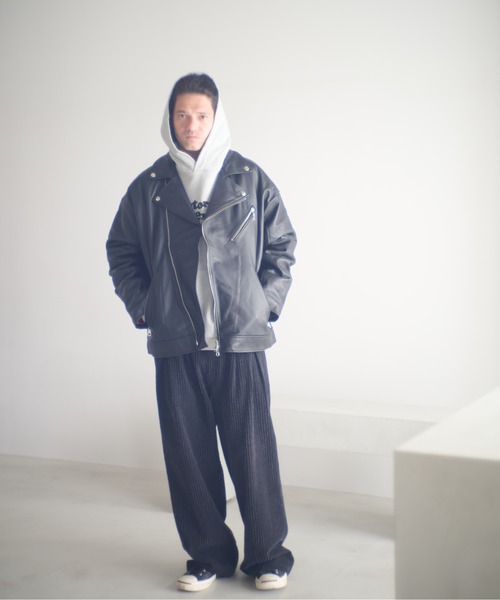 s*a様 アナハイムダックス レザージャケット ssstein / Leather Zip Jacket | twelve