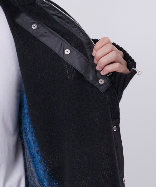 Tamme（タム） セーター ニット 「TAMME/タム」FAIR ISLE FRONT SLIT