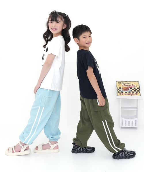 KILLER BEE キラービー 山本KID ネイビー スウェット カーゴパンツ 楽天市場】カーゴパンツ ジョガーパンツ 子供服 キッズ ジュニア