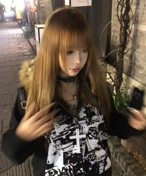 FreeZone パーカー 「2025 aw 新色追加!」ゴシックパンク パーカー