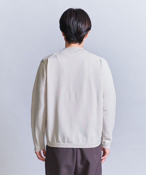 beauty＆youth デオドラント 1B スキッパーニット【抗菌・防臭】 beauty＆youth デオドラント 1B スキッパーニット【抗菌・防臭