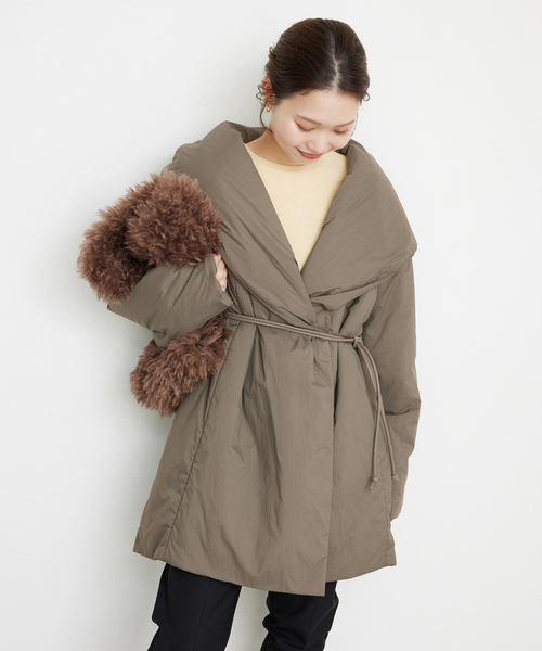 SLOBE IENA（スローブイエナ） コート FREE ブラック レディース