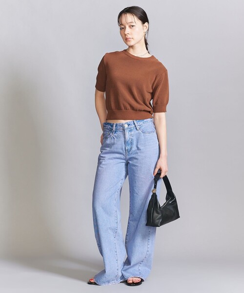 BEAUTY＆YOUTH UNITEDARROWSレザースクエアショルダーバッグ BEAUTY&YOUTH UNITED ARROWS｜レザー スクエア ショルダーバッグ