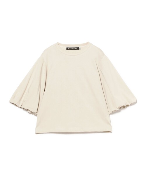 tシャツ HAVERSACK / バルーン ショート スリーブ Tシャツ レディース