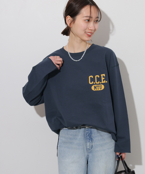 tシャツ ルーズロングTEE レディース