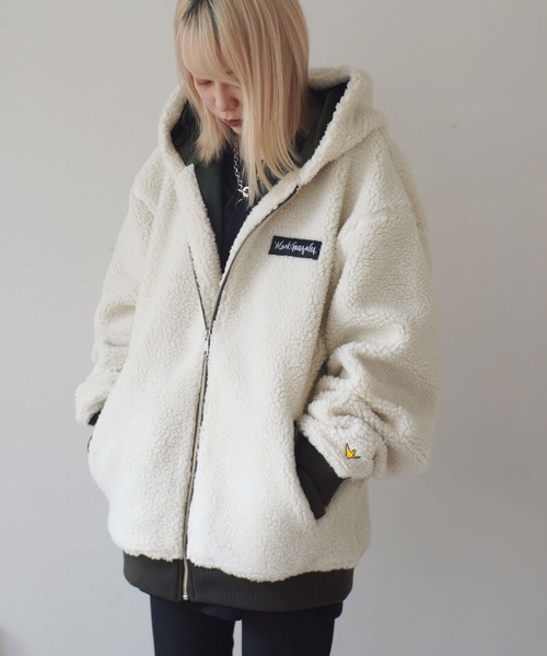 「Mark Gonzales」 ブルゾン M ブラック メンズ_画像2