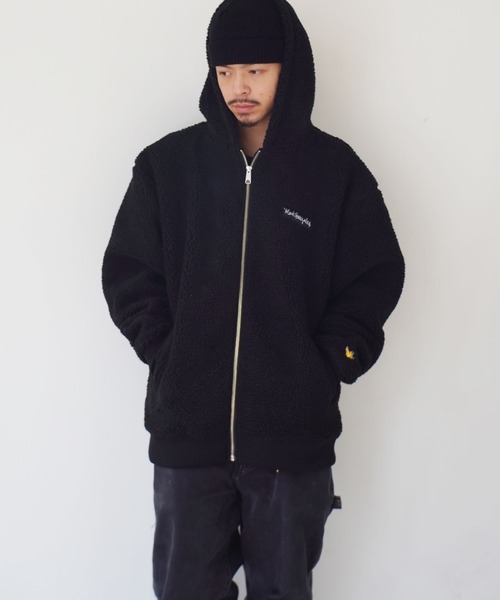 「Mark Gonzales」 ブルゾン M ブラック メンズ_画像8