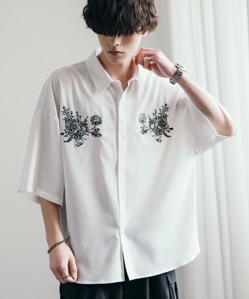 Rocky Monroe（ロッキーモンロー） シャツ 接触冷感オーバーサイズ