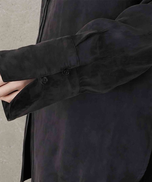 la peau de gem ブラウス シャツ 「LA PEAU DE GEM」soft rayon