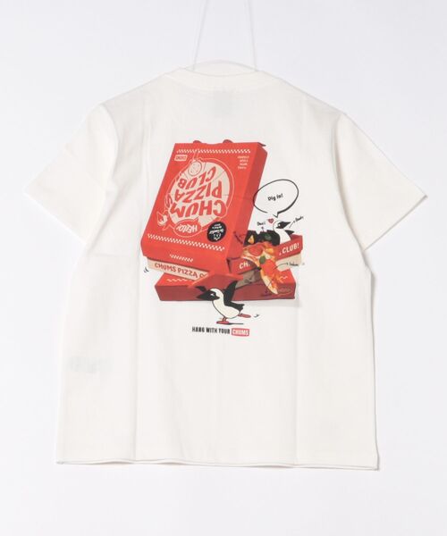 CHUMS tシャツ CHUMS/チャムス チャムス ピザボックス Tシャツ
