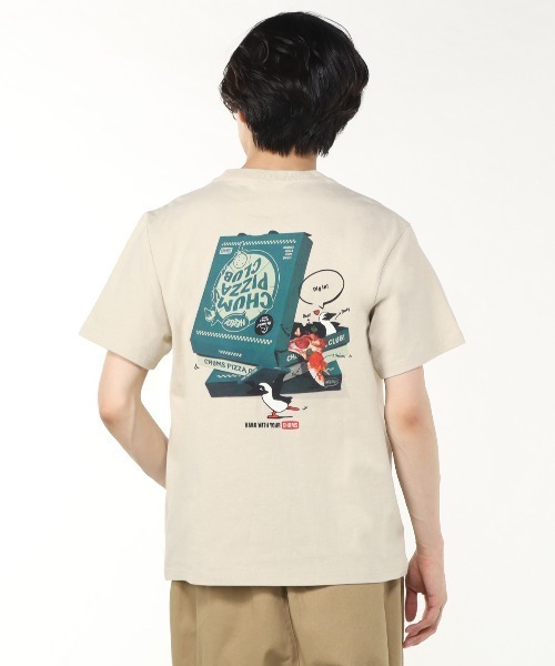 CHUMS tシャツ CHUMS/チャムス チャムス ピザボックス Tシャツ
