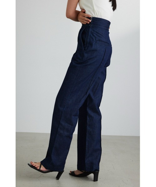 [STYLEMIXER] Denim брюки MEDIUM индиго голубой женский 