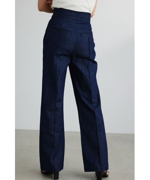[STYLEMIXER] Denim брюки MEDIUM индиго голубой женский 