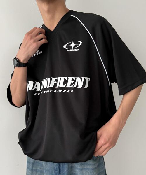 WEGO tシャツ WEGO/パイピングサッカーT メンズ レディース