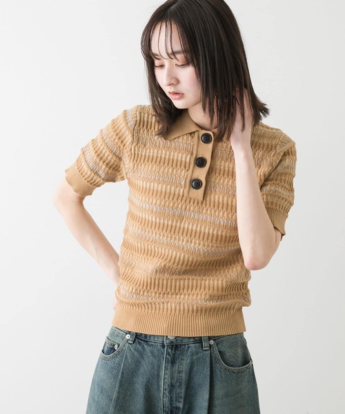 ちい様向け確認用【F】SENSE OF PLACE レディース ニット SENSE OF PLACE by URBAN RESEARCH ニット セーター ビックカラー