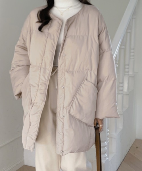 「emi+」 ジャケット M ベージュ レディース_画像7