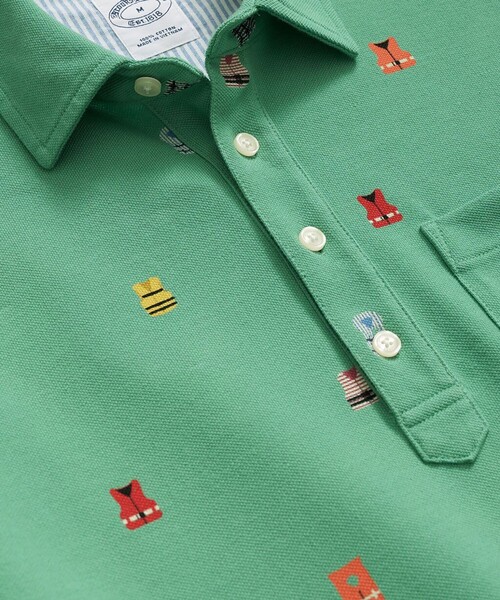 BROOKS BROTHERS（ブルックスブラザーズ） ポロシャツ 半袖 コットン