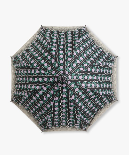 アナスイ 長傘 新品 ANNA SUI 傘 RESORT花柄プリント雨傘(長傘) レディース
