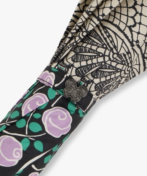 ANNA SUI 傘 RESORT花柄プリント雨傘(長傘) レディース