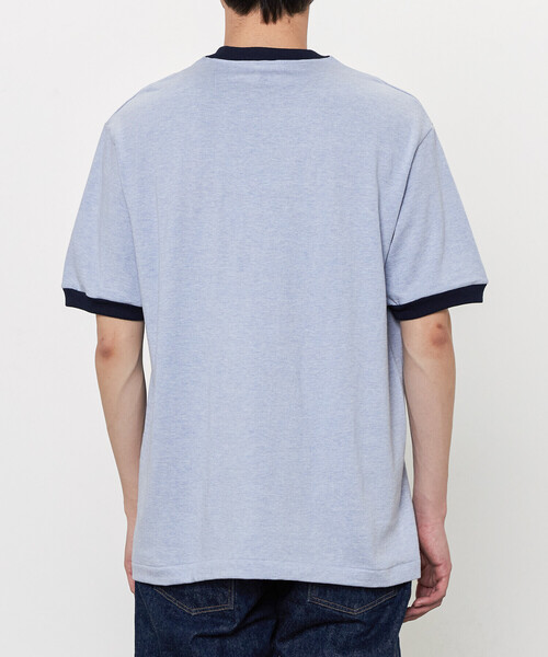 SCYE BASICS tシャツ | プリント リンガーTシャツ MEN メンズ