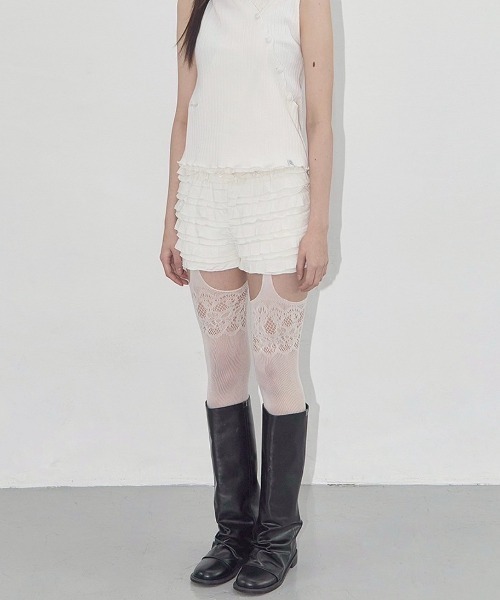 【FANCY CLUB】BREEZE CANCAN MINI SHORTSフリル ショートパンツ FANCY CLUB】BREEZE CANCAN MINI SHORTSフリル ショートパンツ