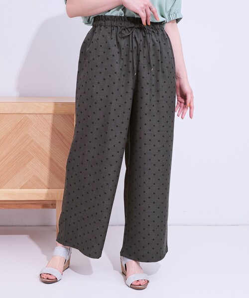 【sasaki7445 】entre amis グレーストライプ スラッ stripe slacks – YZ