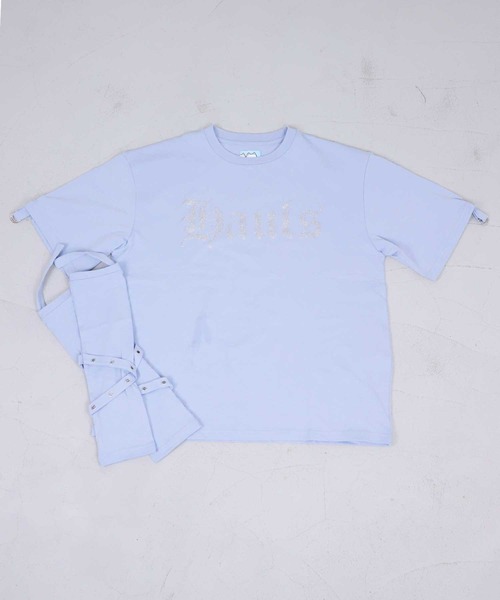 tシャツ アームウォーマーベルト だぼTEE レディース メンズ Hauls（ハウルズ）の「新！アームウォーマーベルト だぼTEE（T
