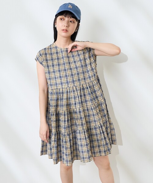 ワンピース ティアードチェックミニワンピース | FREAK'S STORE | 15