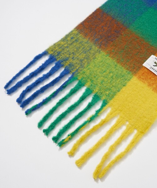 「TOWNCRAFT」 マフラー フリ- オレンジ メンズ_画像3