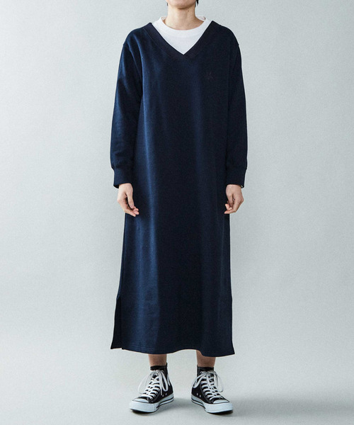 CONVERSE TOKYO 「CONVERSE TOKYO」 長袖ワンピース FREE
